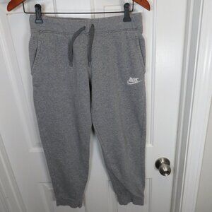 Nike Sports Club Fleece Jogger Sweatpants Girls Size XL BV2720-010 Heather Gray